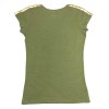 Basic Gold V-Tee Khaki