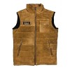 Down Vest Tan