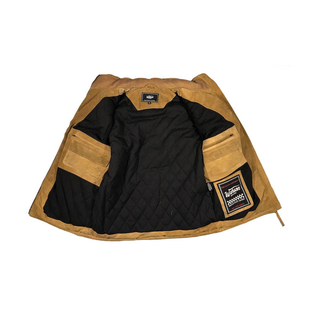 Down Vest Tan Jacket Clothes Men Warson Motors