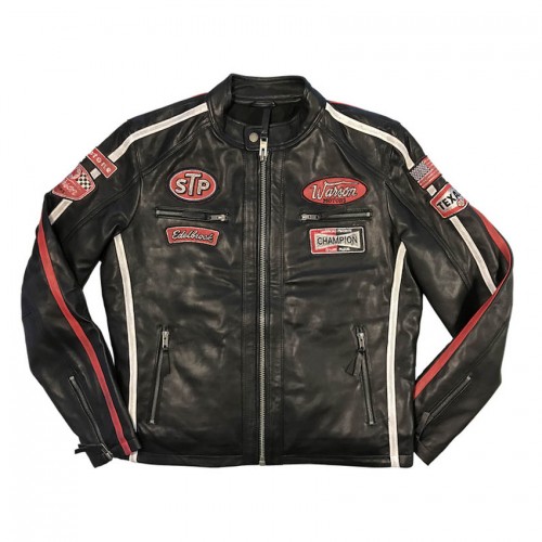 Daytona Leather Jacket Black