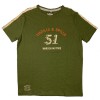 T-shirt thrills and spills olive
