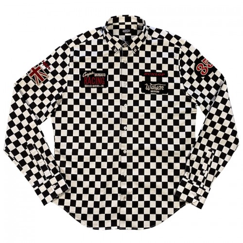 Shirt Cooper Monaco checkered by Warson Motors