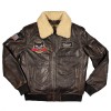 US Navi Tomcat leather jacket