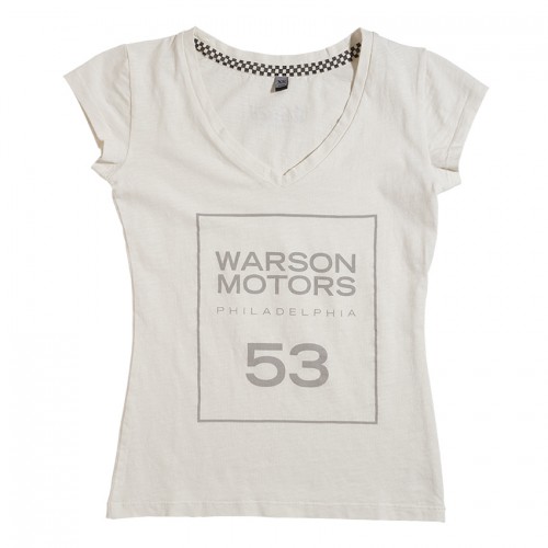 Square 53 Light Gold - T-shirt - Women - Warson Motors