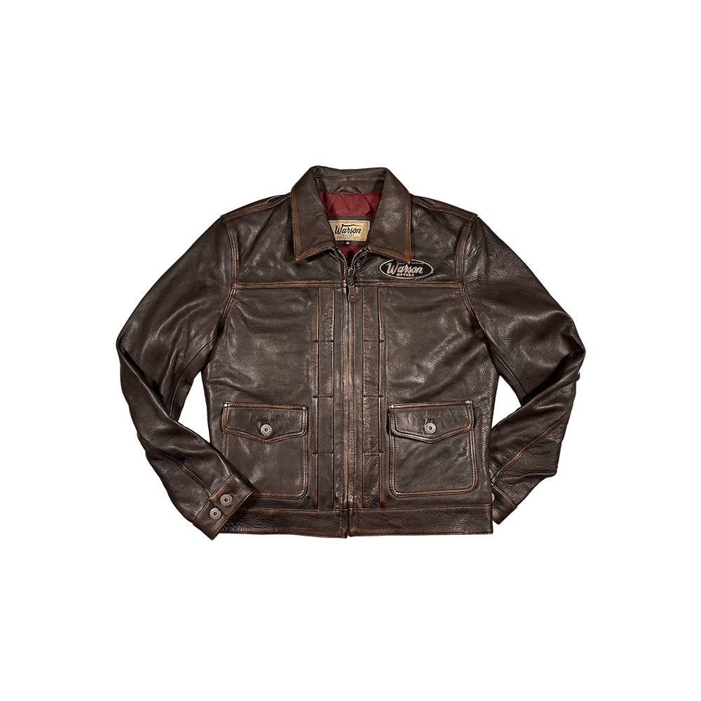 Deville leather jacket - Warson Motors