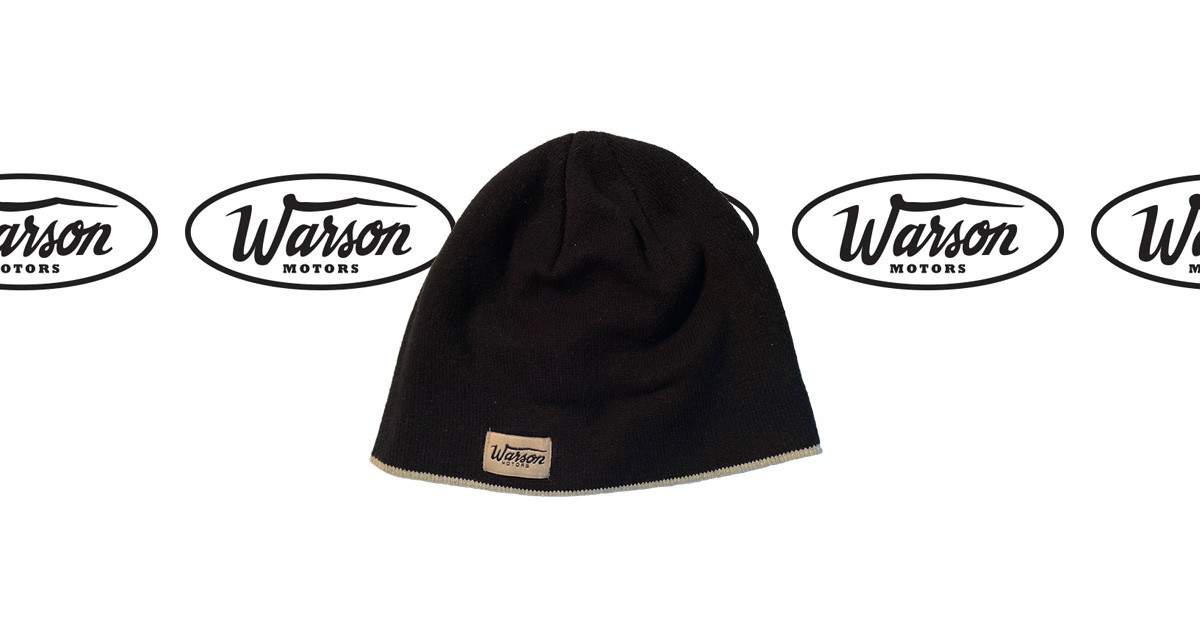 Beanie black - Caps / Beanies - Warson Motors - Fine racing