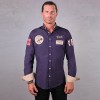 Warson Motors Lexington shirt blue 