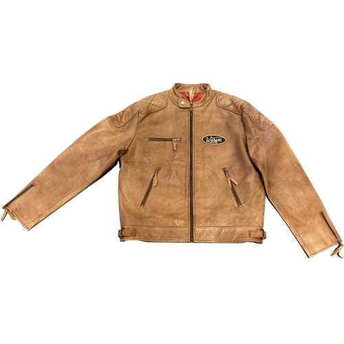 camel motorcycle jacket
