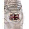 Grand-Prix Leather Woman Jacket Smoke Grey