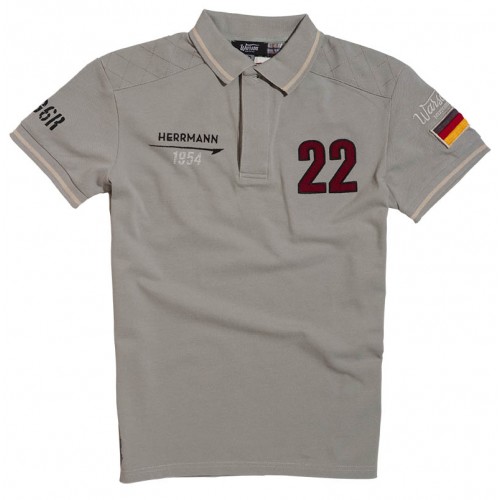 Polo Herrmann Grey