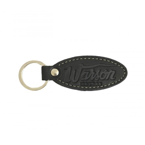 Keyring Leather Brown